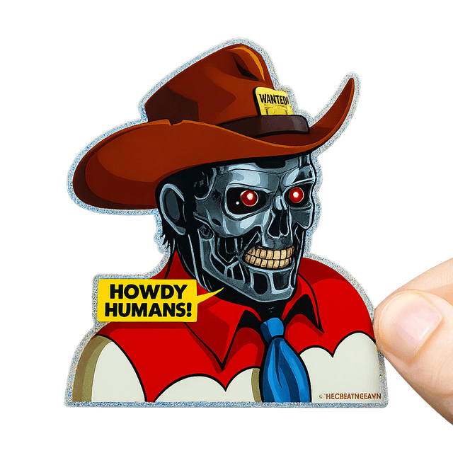 Tom's custom sticker